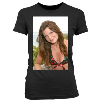 Heather Tom Women's Junior Cut Crewneck T-Shirt