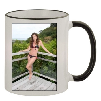 Heather Tom 11oz Colored Rim & Handle Mug