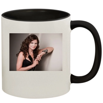 Heather Tom 11oz Colored Inner & Handle Mug