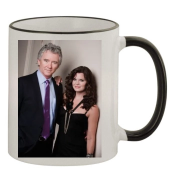 Heather Tom 11oz Colored Rim & Handle Mug