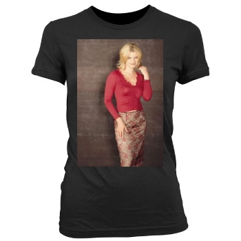 Heather Tom Women's Junior Cut Crewneck T-Shirt