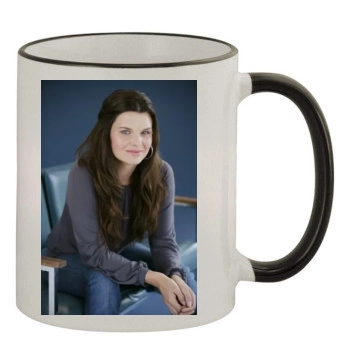 Heather Tom 11oz Colored Rim & Handle Mug