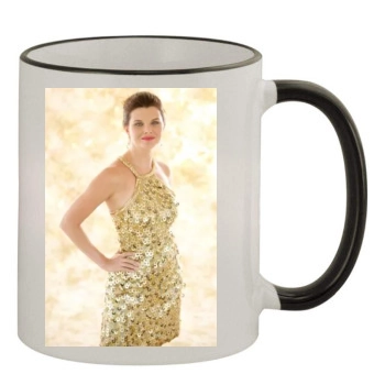 Heather Tom 11oz Colored Rim & Handle Mug