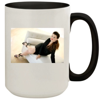 Heather Tom 15oz Colored Inner & Handle Mug