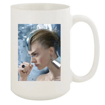 Hedvig Palm 15oz White Mug