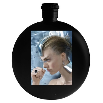 Hedvig Palm Round Flask