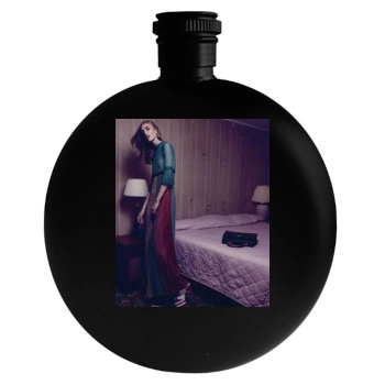 Hedvig Palm Round Flask