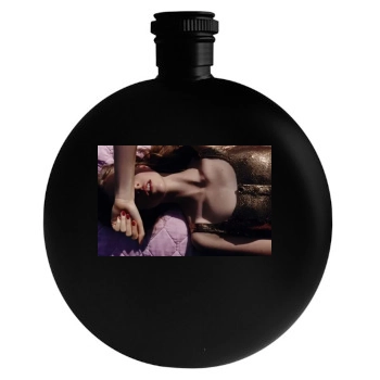 Hedvig Palm Round Flask