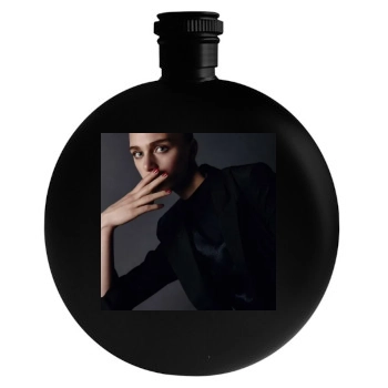 Hedvig Palm Round Flask