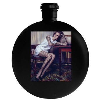 Hedvig Palm Round Flask