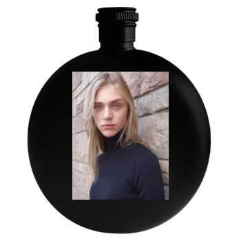 Hedvig Palm Round Flask