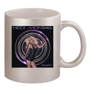 Heidi Montag 11oz Metallic Silver Mug