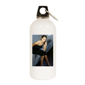 Heidi Mueller White Water Bottle With Carabiner