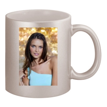 Heidi Mueller 11oz Metallic Silver Mug