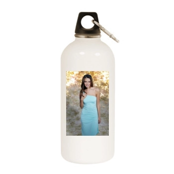 Heidi Mueller White Water Bottle With Carabiner