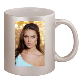 Heidi Mueller 11oz Metallic Silver Mug