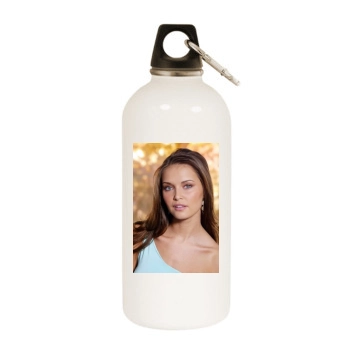 Heidi Mueller White Water Bottle With Carabiner