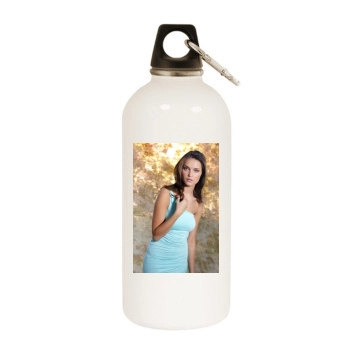 Heidi Mueller White Water Bottle With Carabiner