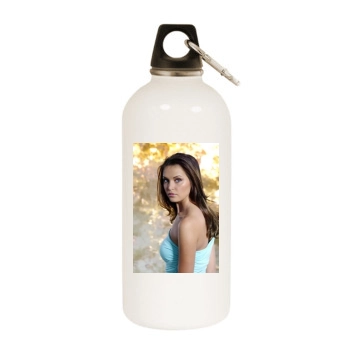 Heidi Mueller White Water Bottle With Carabiner