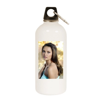 Heidi Mueller White Water Bottle With Carabiner