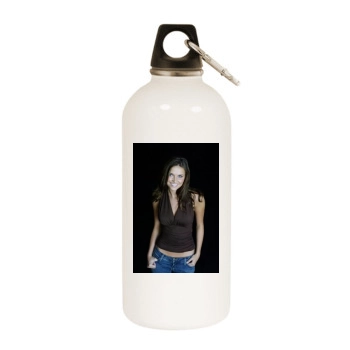 Heidi Mueller White Water Bottle With Carabiner