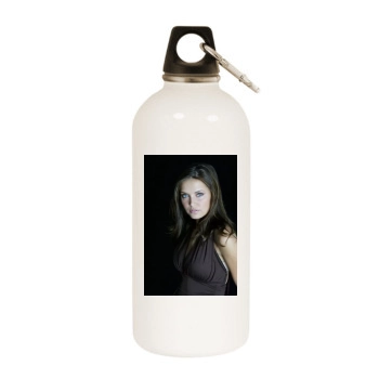 Heidi Mueller White Water Bottle With Carabiner