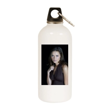 Heidi Mueller White Water Bottle With Carabiner