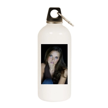 Heidi Mueller White Water Bottle With Carabiner