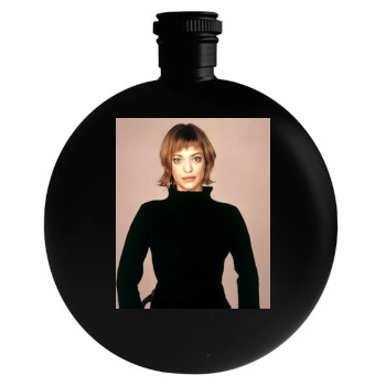 Heike Makatsch Round Flask