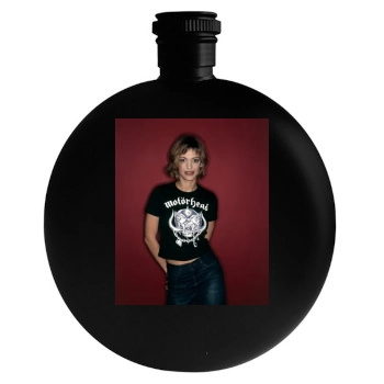 Heike Makatsch Round Flask