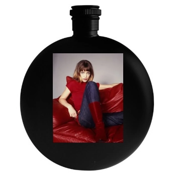 Heike Makatsch Round Flask