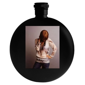 Heike Makatsch Round Flask