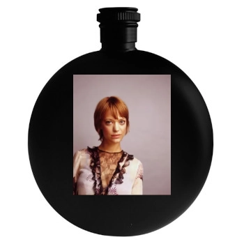 Heike Makatsch Round Flask