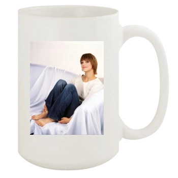 Heike Makatsch 15oz White Mug