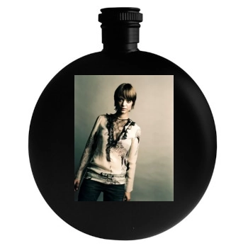 Heike Makatsch Round Flask