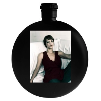 Heike Makatsch Round Flask