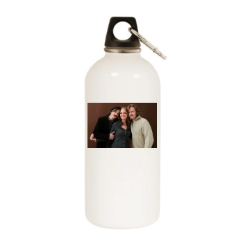 Helen Hunt White Water Bottle With Carabiner