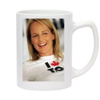 Helen Hunt 14oz White Statesman Mug