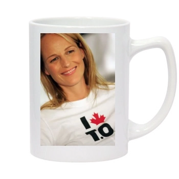 Helen Hunt 14oz White Statesman Mug