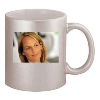 Helen Hunt 11oz Metallic Silver Mug