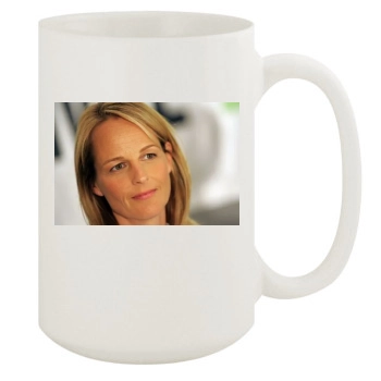 Helen Hunt 15oz White Mug