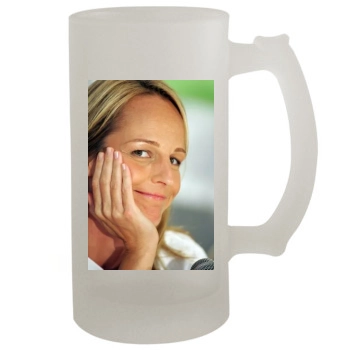 Helen Hunt 16oz Frosted Beer Stein