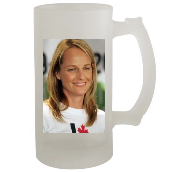 Helen Hunt 16oz Frosted Beer Stein