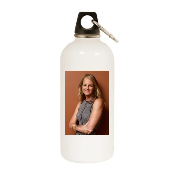 Helen Hunt White Water Bottle With Carabiner