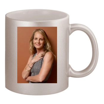 Helen Hunt 11oz Metallic Silver Mug