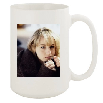 Helen Hunt 15oz White Mug