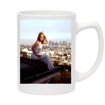 Helen Hunt 14oz White Statesman Mug