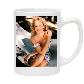 Helen Hunt 14oz White Statesman Mug