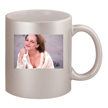 Helen Hunt 11oz Metallic Silver Mug