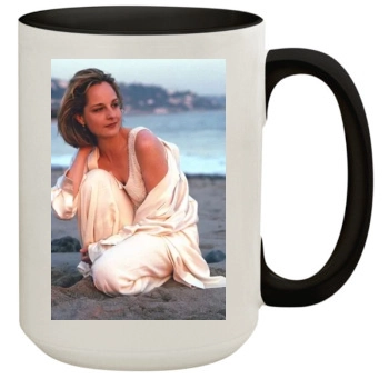 Helen Hunt 15oz Colored Inner & Handle Mug